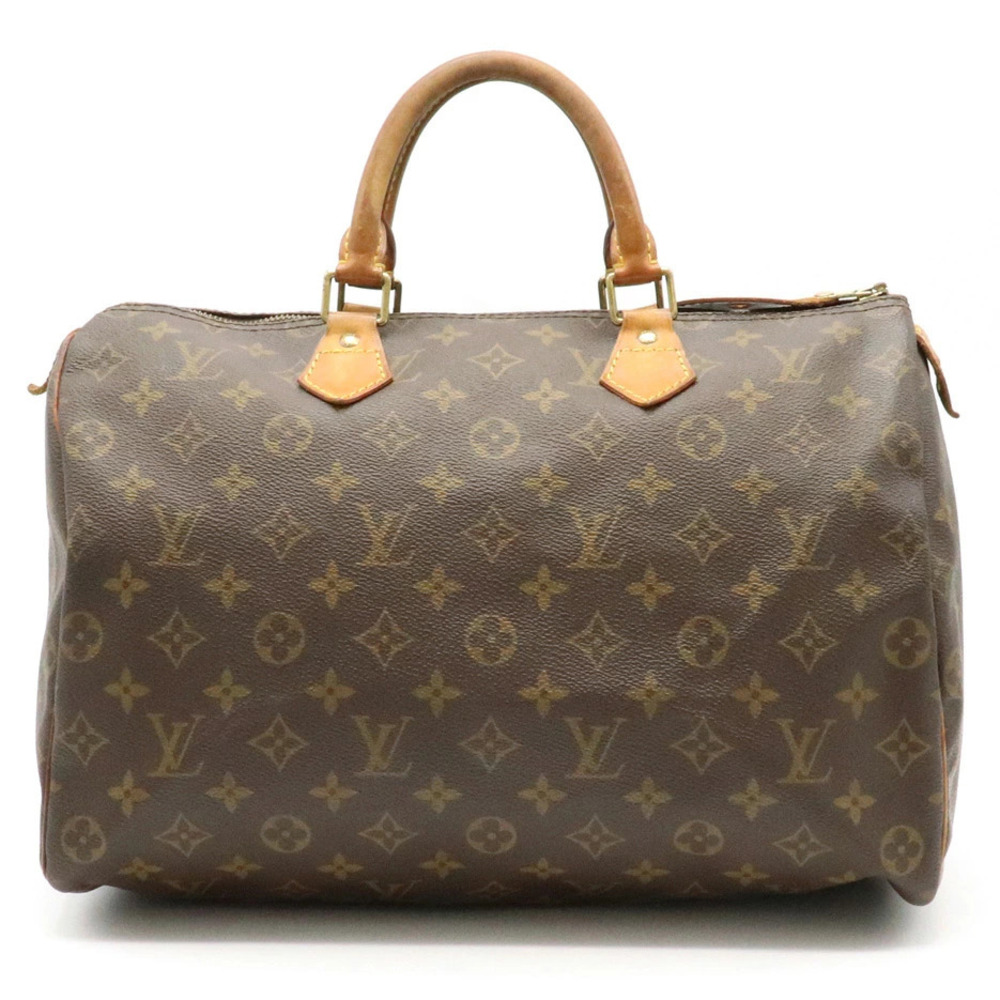 Louis Vuitton Monogram Speedy Boston Bag Handbag Travel